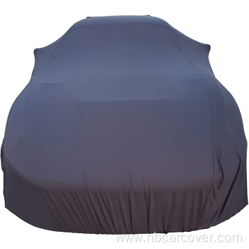 urethane elastic sewn custom blue cover for car